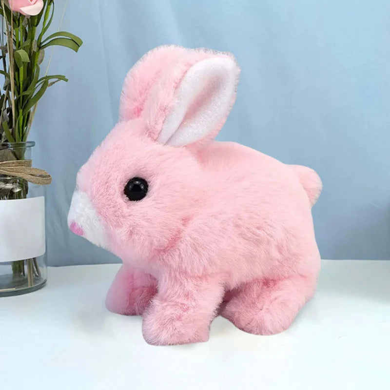 Walking & Talking Plush Bunny Toy – Soft & Interactive