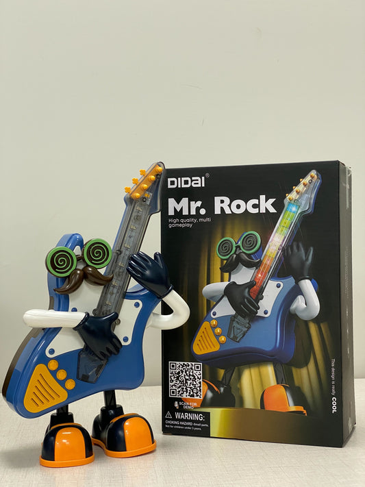 Mr. Rock Dancing Toy for Kids with LED Lights