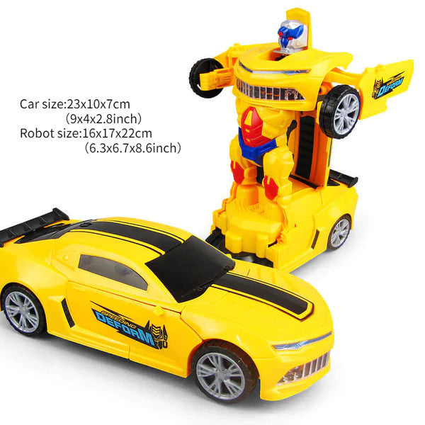 Transforming Robot Car – 2-in-1 Transforming Action Toy for Kids | Best Gift for Boys & Girls