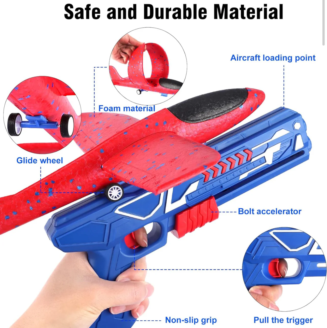 Airplane Launcher Gun for Kids