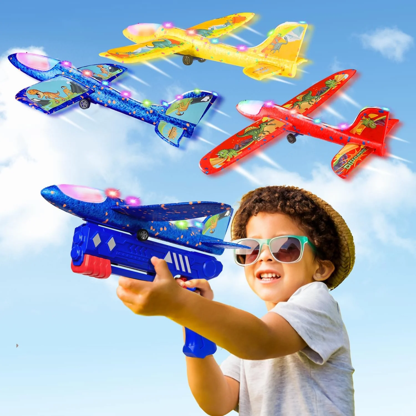 Airplane Launcher Gun for Kids